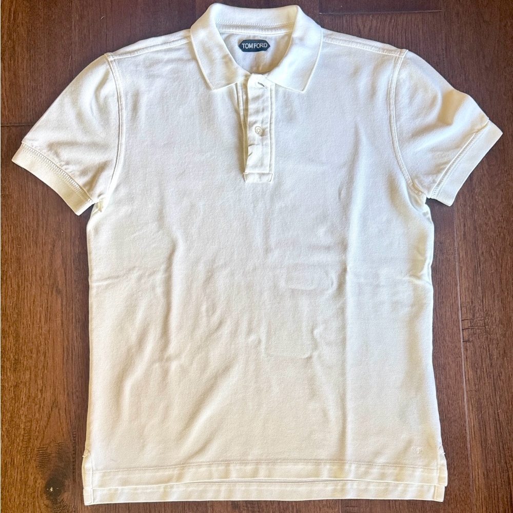 Tom Ford White Polo Shirt - Picture 2 of 5